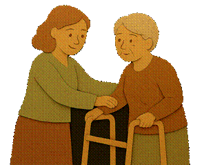 A person holding a walker

AI-generated content may be incorrect.