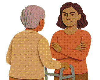 A person standing next to a person

AI-generated content may be incorrect.