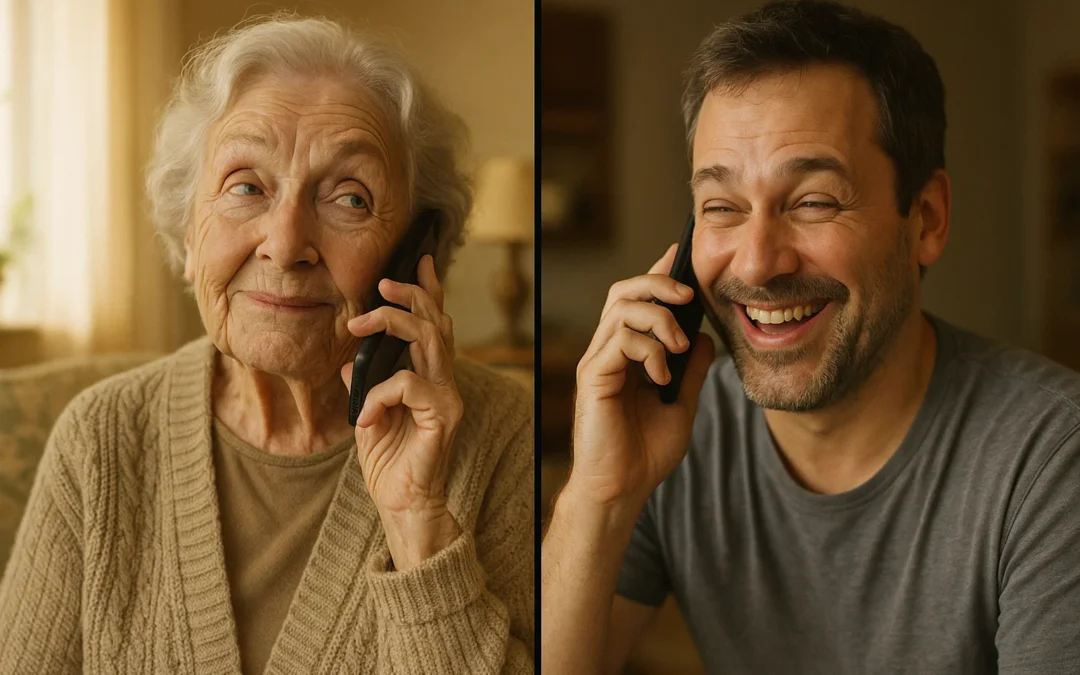 When Even a Corny Joke Can Mean “I Care” to the Elderly